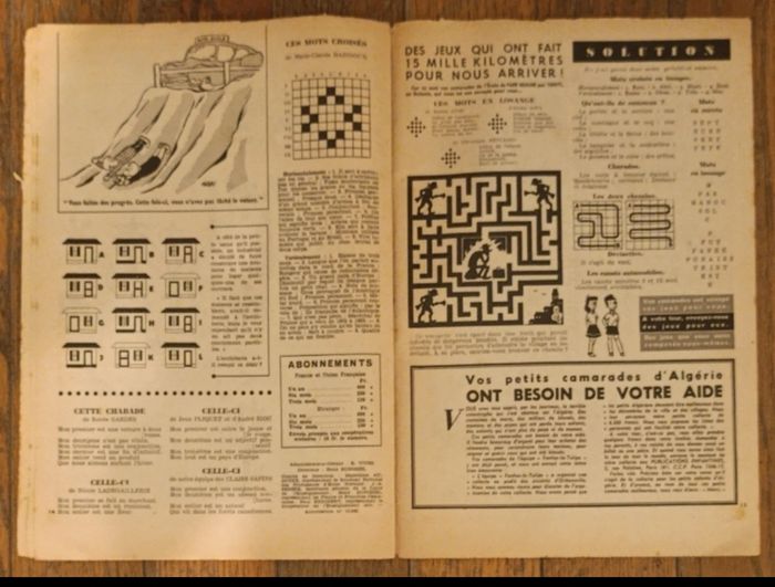 Ancien journal Francs jeux Filles N°200 1954 vintage - photo numéro 6
