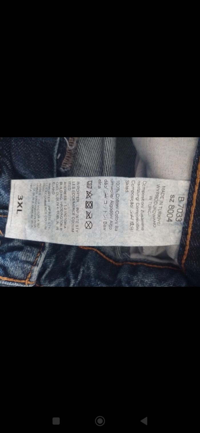 Jean jambes larges femme 3xl - photo numéro 8