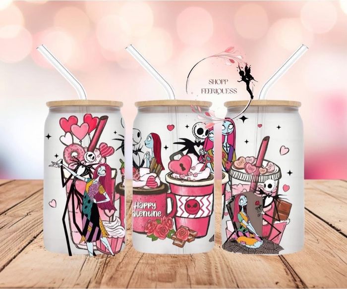 Jack x Daisy Smoothie - Gobelet en verre ❤️