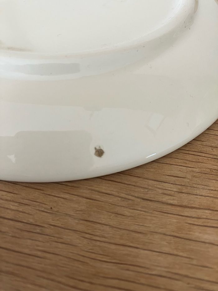 Vintage-Lot de 6 tasses et soucoupes-Thème chalet-West Germany - photo numéro 7