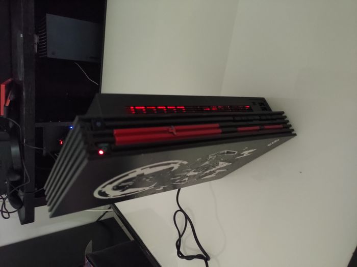 Console Sony Playstation 2 Custom Starwars Dark Vador - photo numéro 7