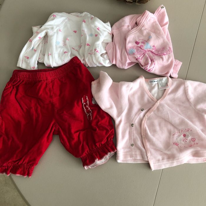 Lot vêtements 1 mois fille