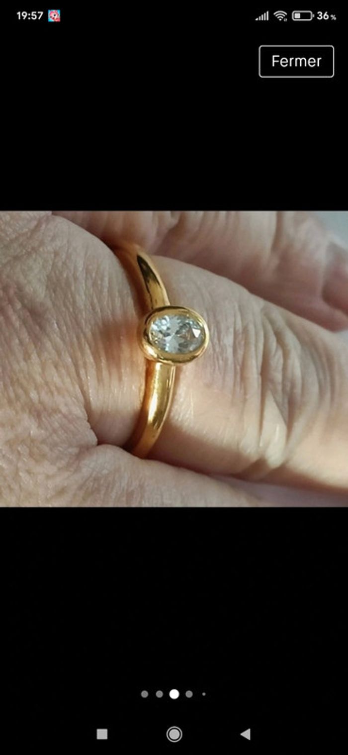Bague solitaire - photo numéro 2