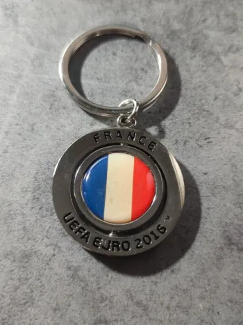 🌺 porte clés métal euro 2016 uefa super victor goalix métal
