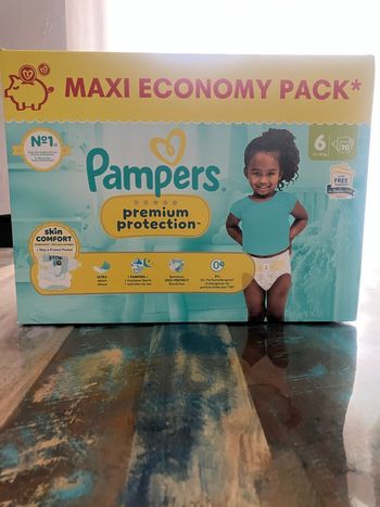 Pampers premium protection 
