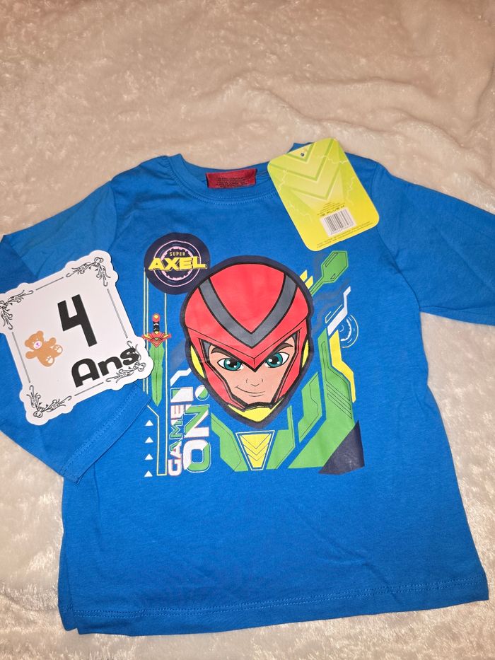 T-shirt Power Players 4ans