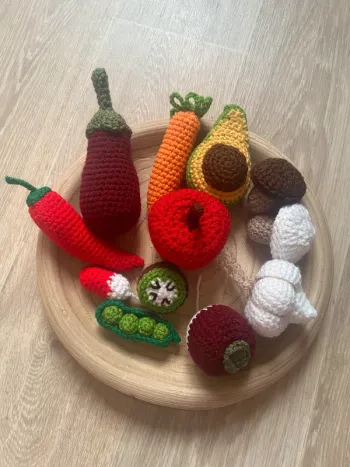 lot de dinette crochet