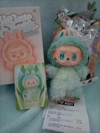 Labubu popmart Big into energy