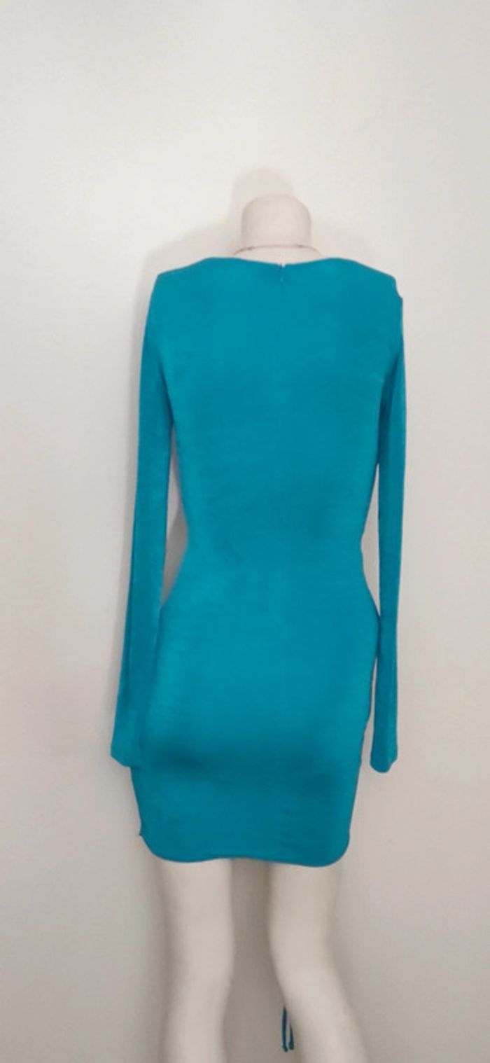 Robe turquoise glamour - photo numéro 3