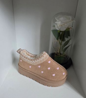 Sabots beige polaires