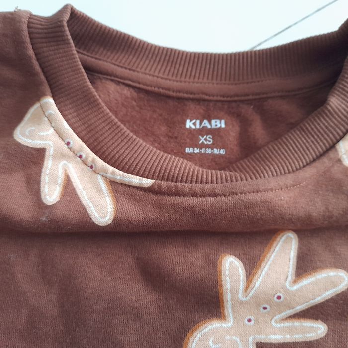 Pull noel motif bonhomme pain d'épice - photo numéro 2