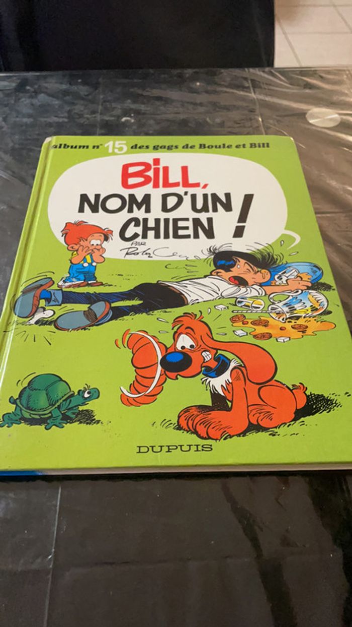 Bande dessinée bill nom d un Chien