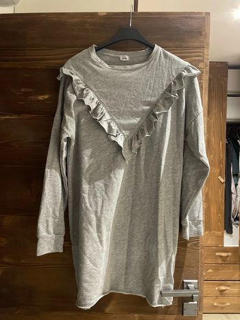 Robe sweat grise
