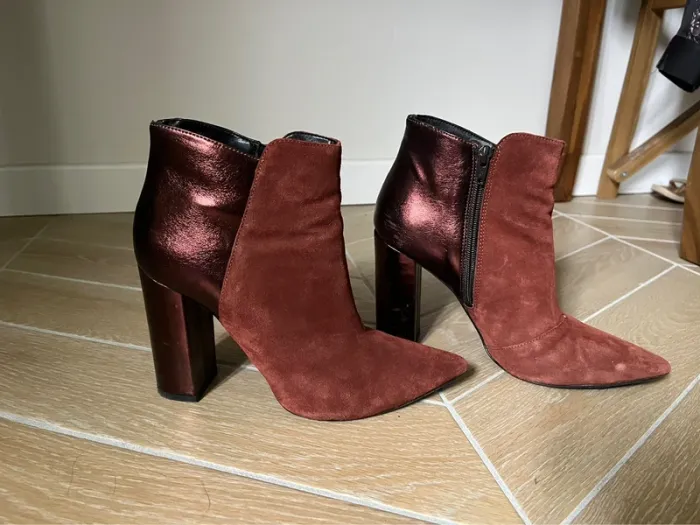 Bottines camel Texto - photo numéro 2