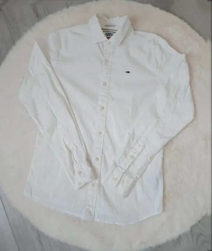 Chemise blanche tommy jeans - Slim Fit  Taille S 💥 - photo numéro 3