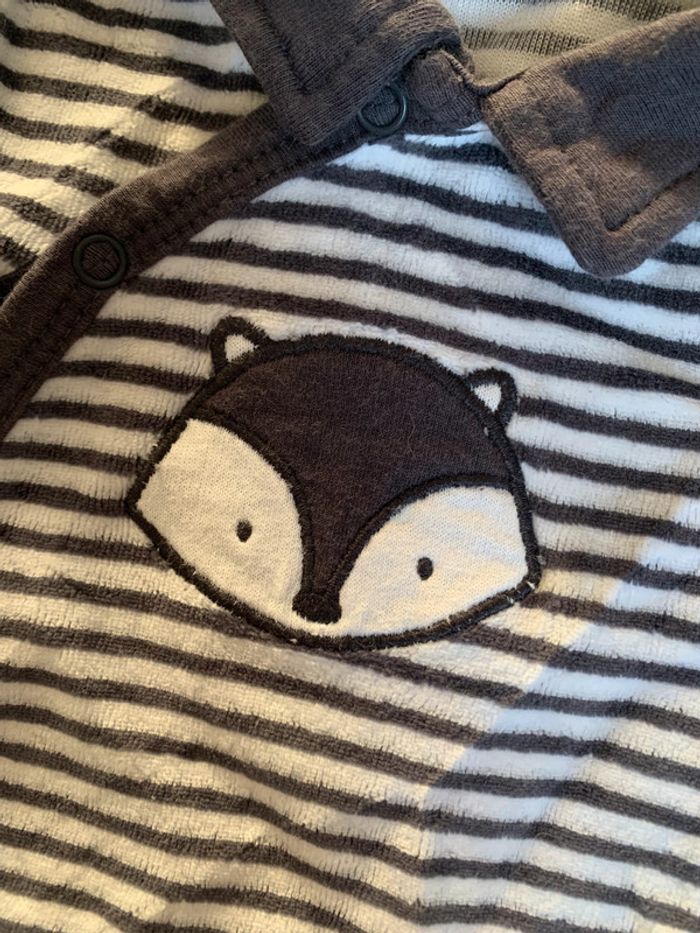 Lot vêtements bébé garçon naissance 0 mois parfait état pyjama legging sarouel bavoi - photo numéro 7