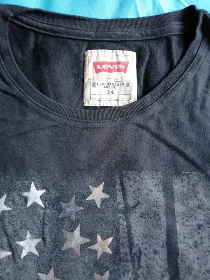 T-shirt manches longues Levi's fille - photo numéro 3