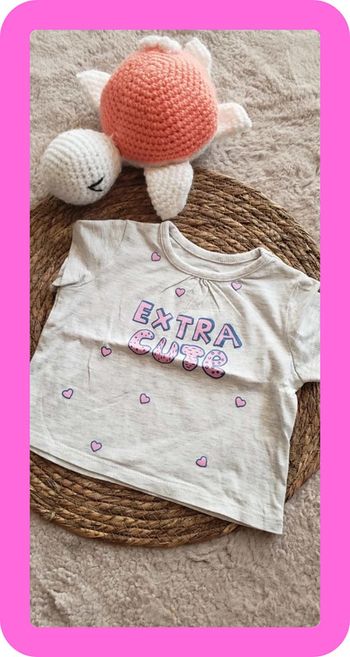 Tee shirt fille 6 mois