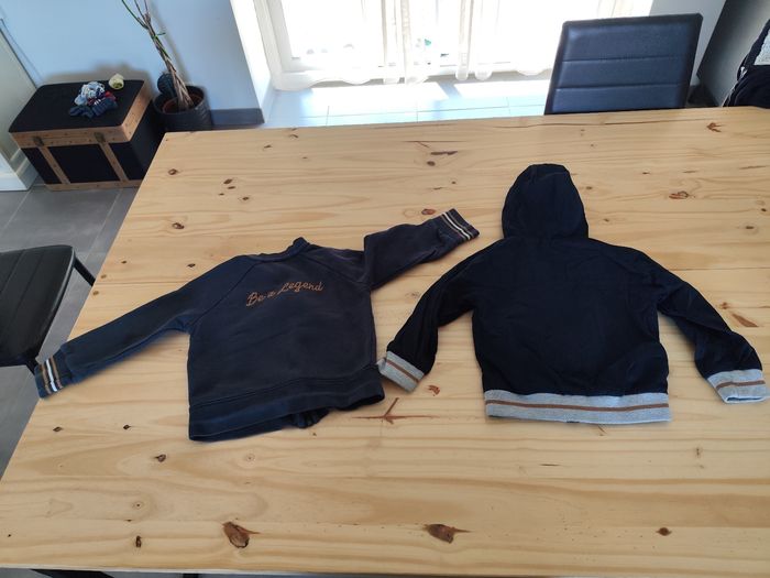 Lot de 2 vestes zippées - photo numéro 2