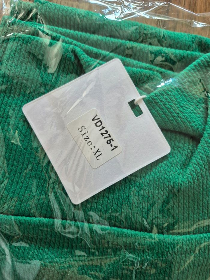 Legging Long Femme Vert - photo numéro 3