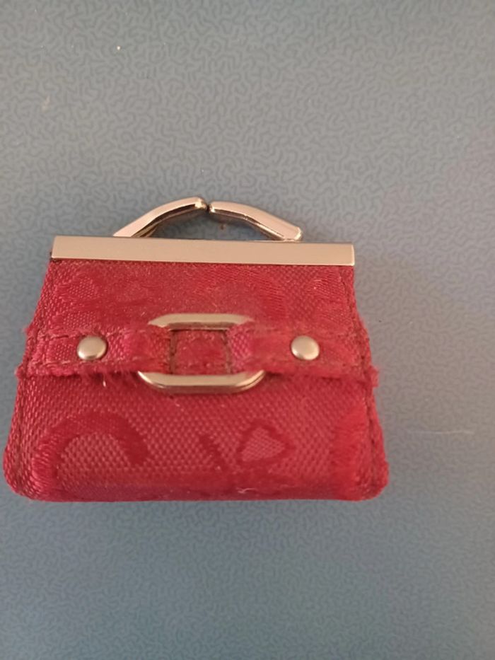 Mini porte monnaie rouge - photo numéro 2