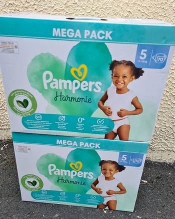 Pampers harmonie taille 5