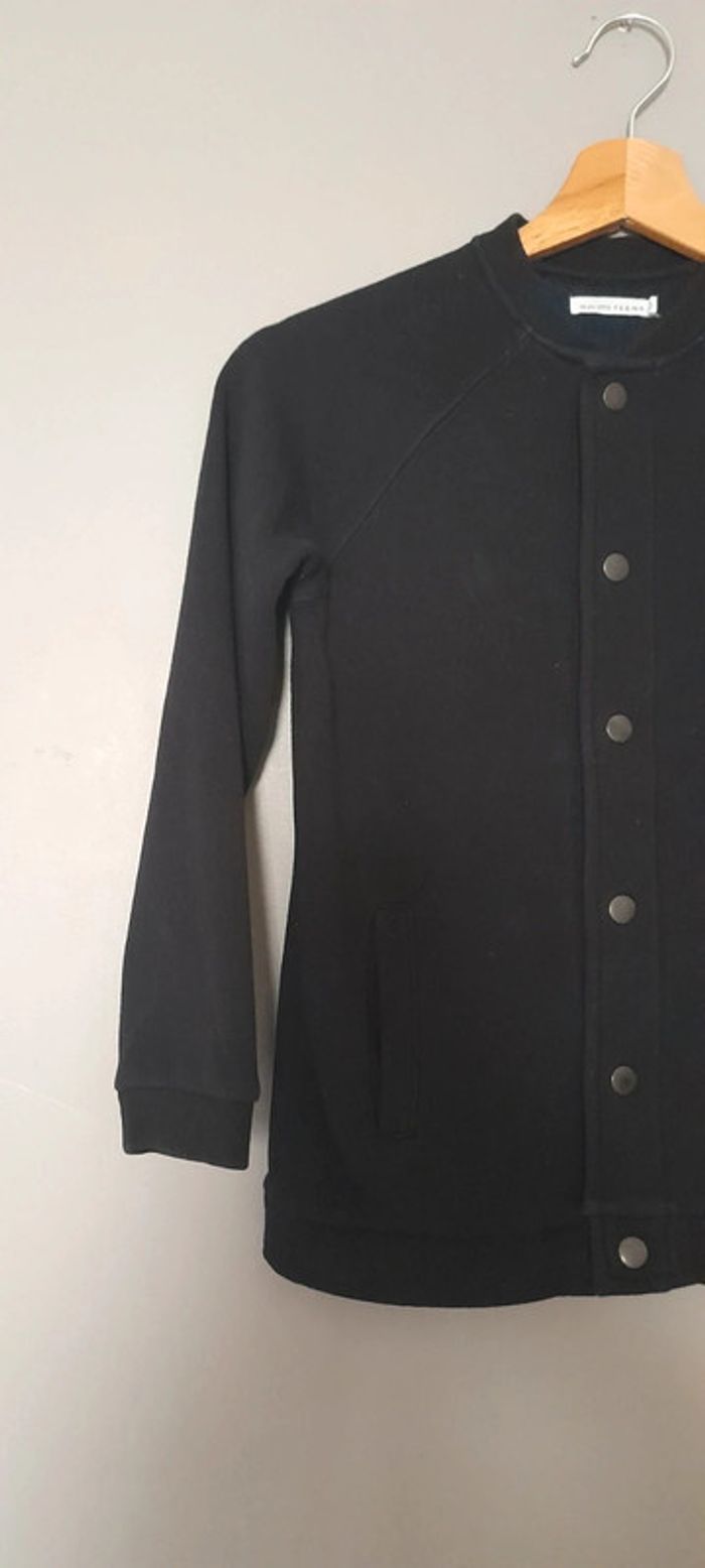 Veste teddy noir - photo numéro 2