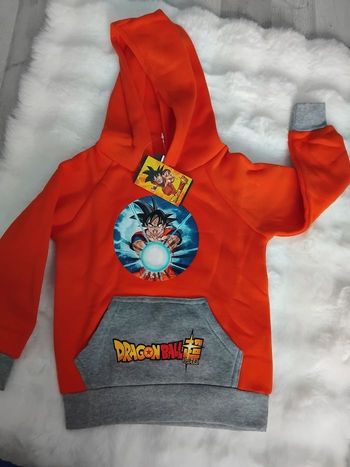 Sweat capuche garçon Dragon Ball, neuf, 4 ans