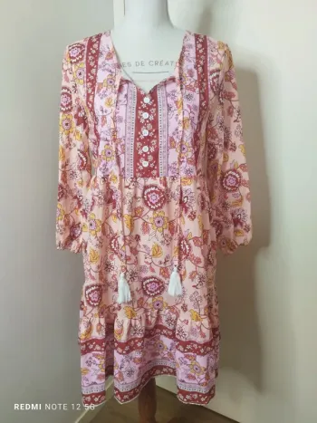 Jolie robe style Bohème taille S