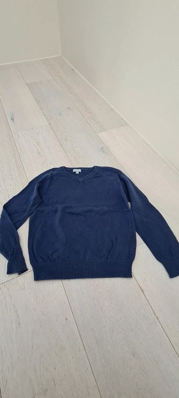 Pull col V enfant 5-6 ans