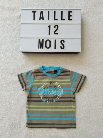 T-shirt 12 mois