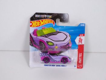 Véhicule - Voiture - Hot Wheels - Monster High - Ghoul Mobile - 48/250 (1)