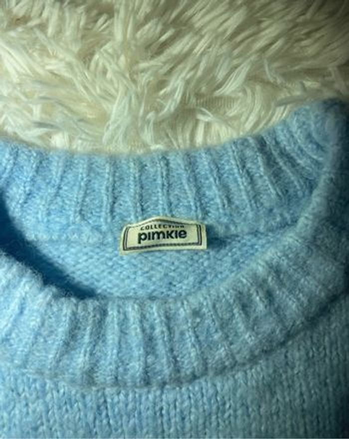 Pull bleu - photo numéro 3