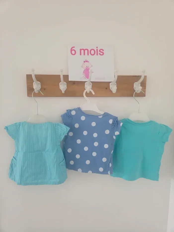 Lot 3 tee-shirts 6m f - photo numéro 8