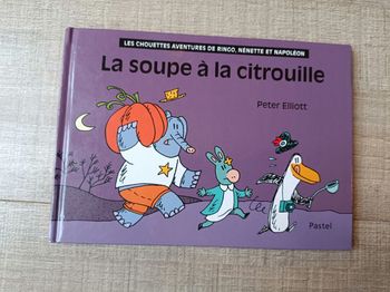 Livre la soupe a la citrouille