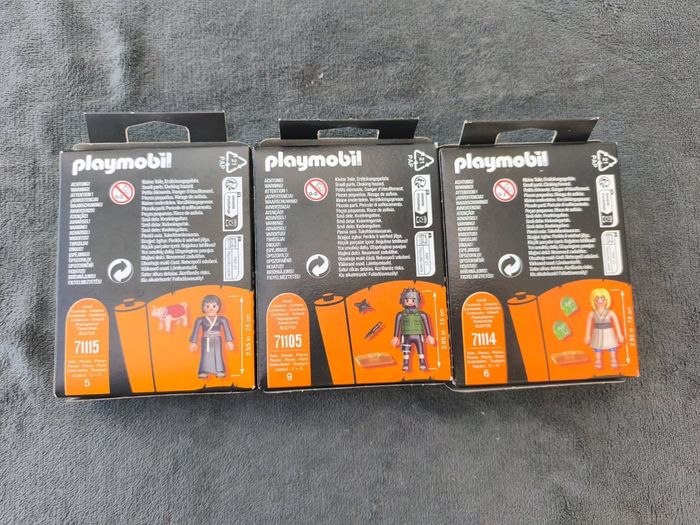 Lot de 3 Playmobil Naruto neuf - photo numéro 2