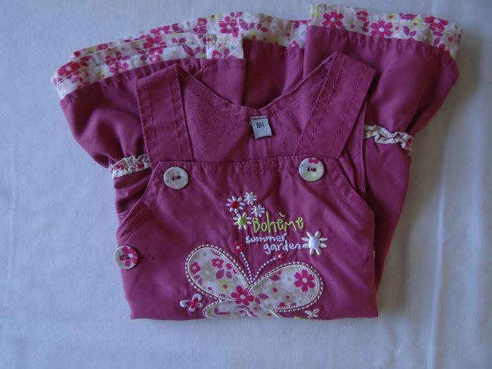 robe rose 6mois