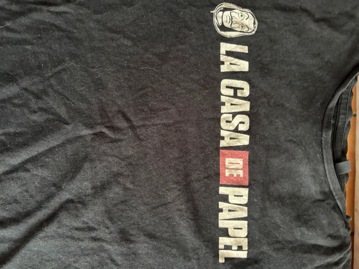 T-shirt casa de papel - photo numéro 2