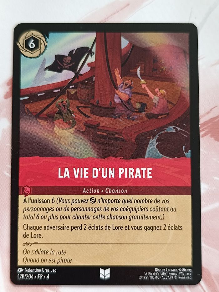 Carte Lorcana 128/204 chapitre 4