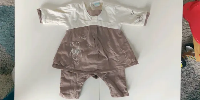Combinaison Winnie l'ourson 1m