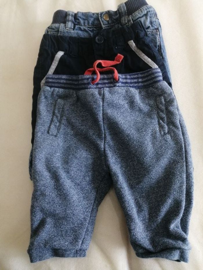 3 pantalons garçon