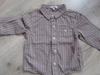 chemise longues manches 'Kiabi' 12 mois