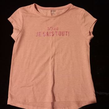 T-shirt 4 ans