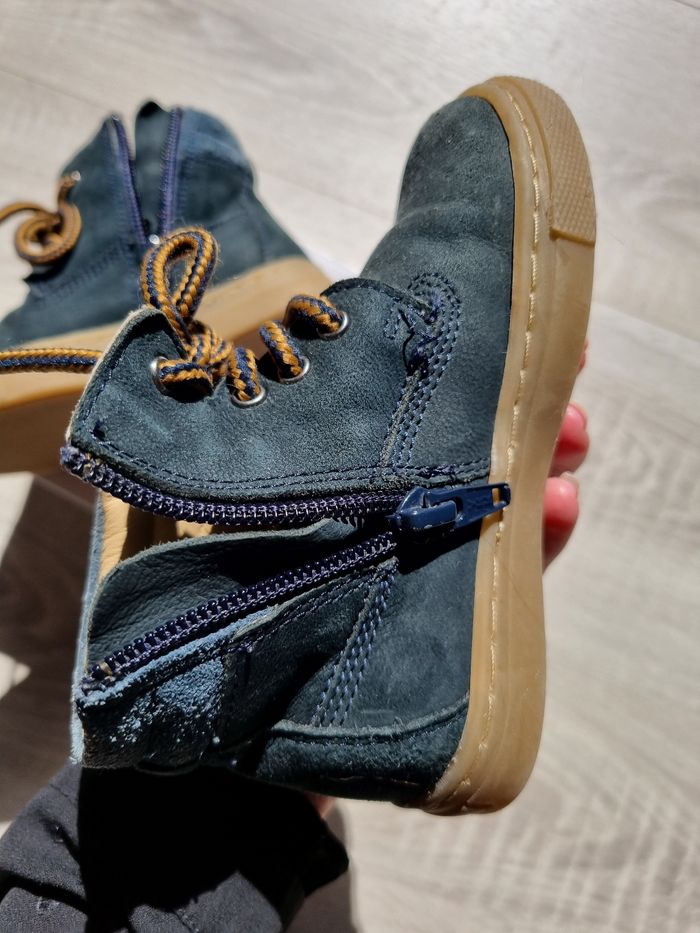 Bottines bleues marine friboo t 24 - photo numéro 6