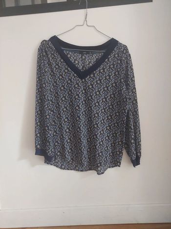 Blouse à fleurs