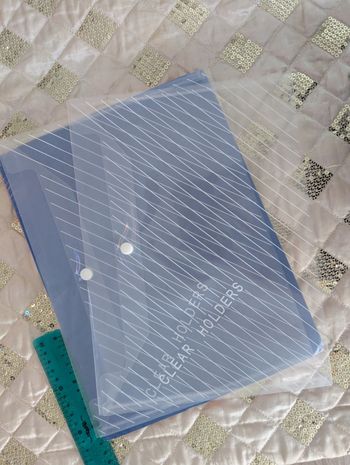 2 sacs de rangements A4