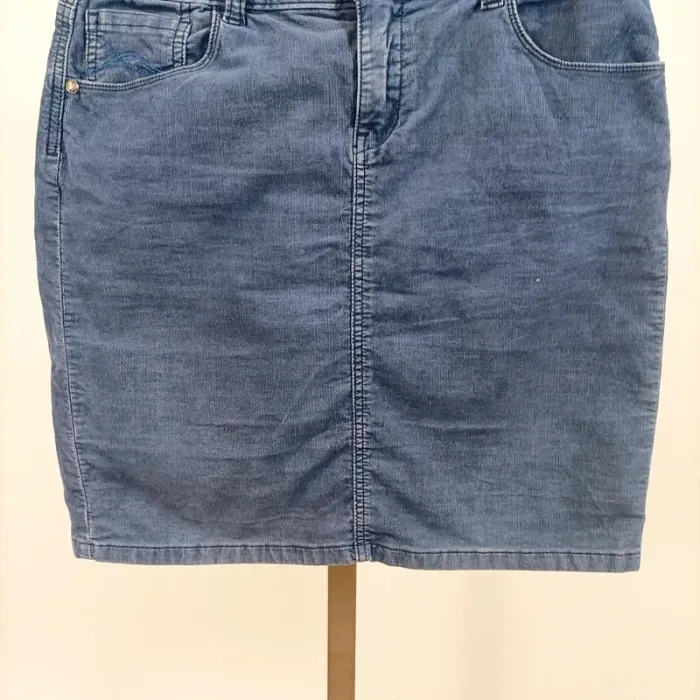Jupe en jean bleu medium C’est Beau la Vie - Taille 40 A1028 - photo numéro 4