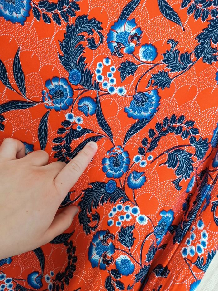 Débardeur Léger fleurie Promod femme taille 38 - photo numéro 3