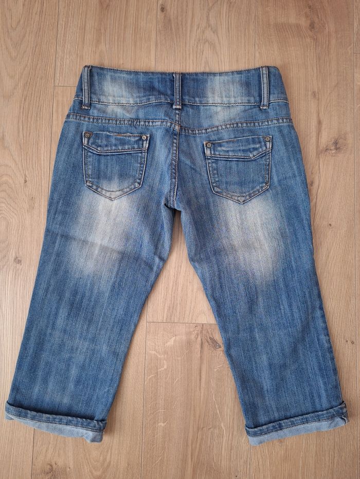 Pantacourt en Jeans comme neuf Taille 36/38 - photo numéro 2