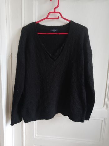 Pull noir Kiabi